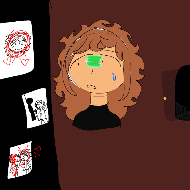 she saw Emma's pretty drawing