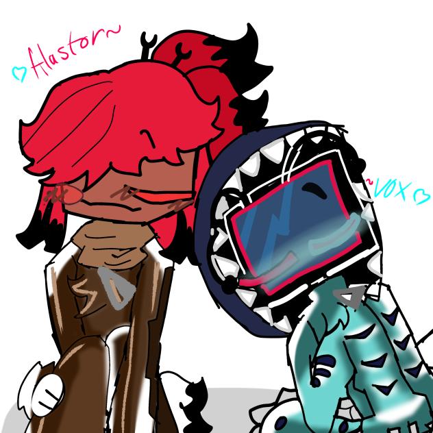 Alastor x Vox (RadioStatic)