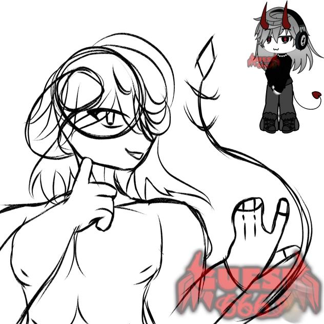 Sixer - Guest 666 (Forsaken) (Sketch)