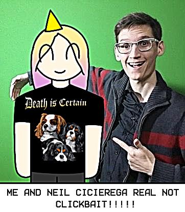Neil Cicierega celebrates my birthday