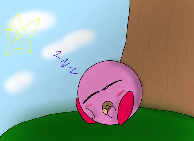 カービィの昼寝