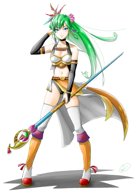 魔法使いの立ち絵