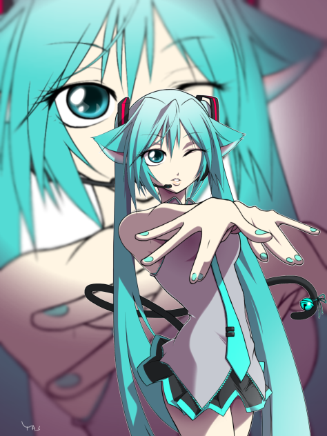 猫耳 初音ミクさん2