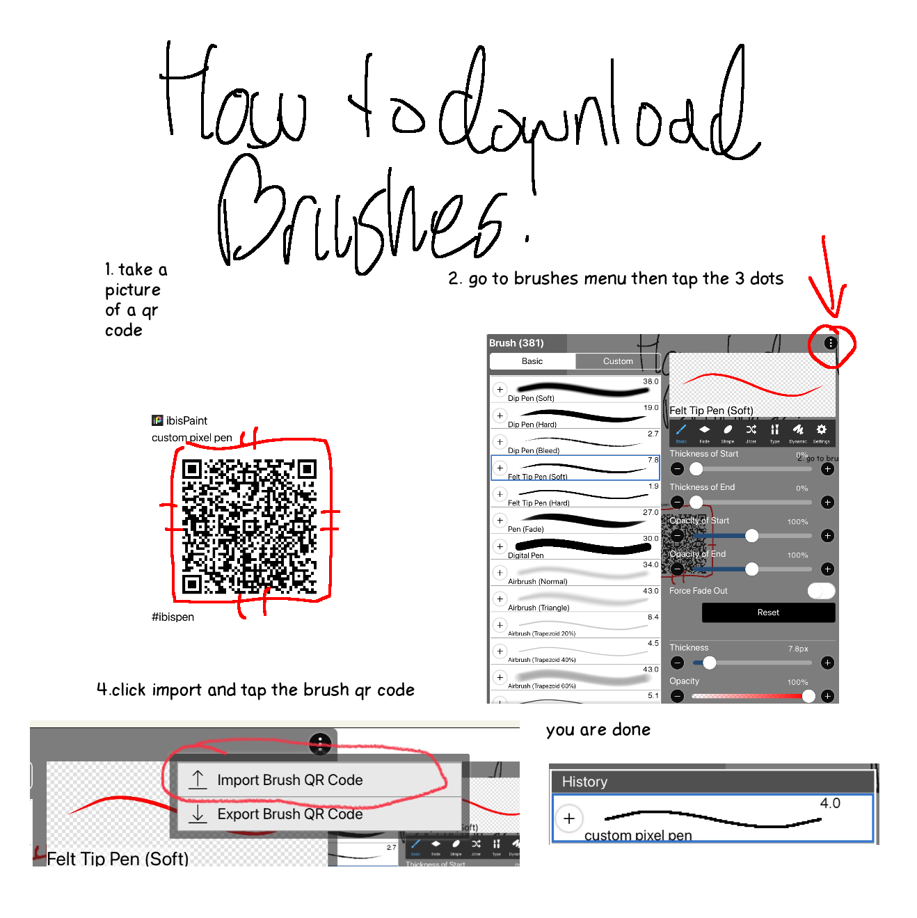 how to download brushes ibisPaint