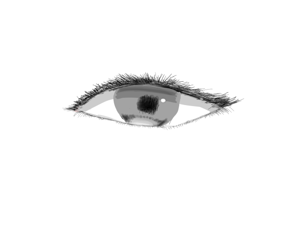描きたくなった目2