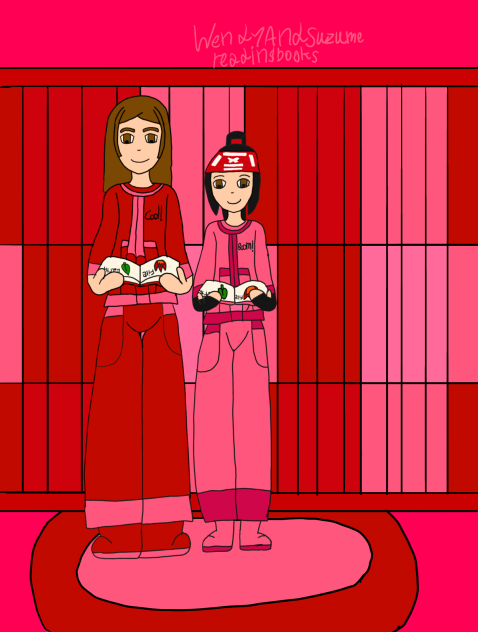 Wendy And Suzume reading book
