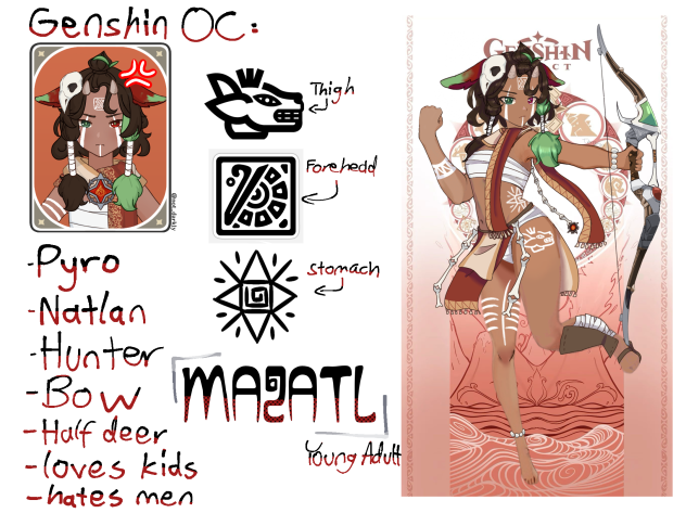 My Genshin OC!!