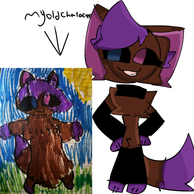 I remake my old character