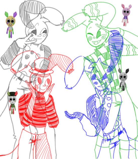 Looey skins! (Wip)