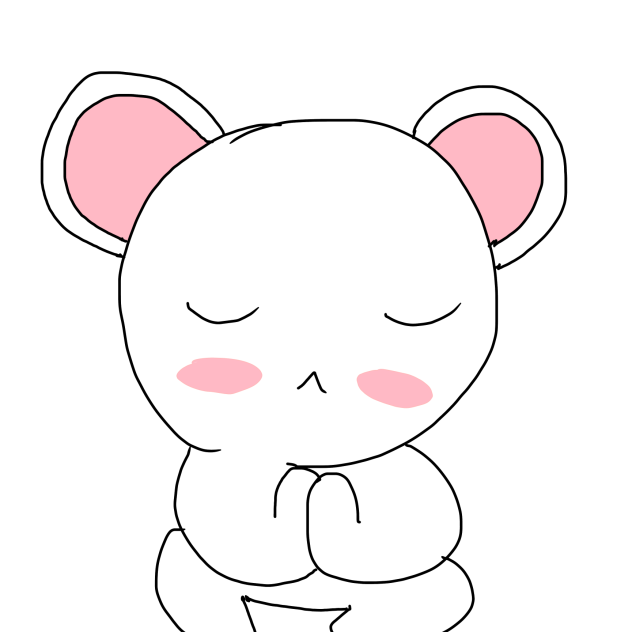 Bear pray