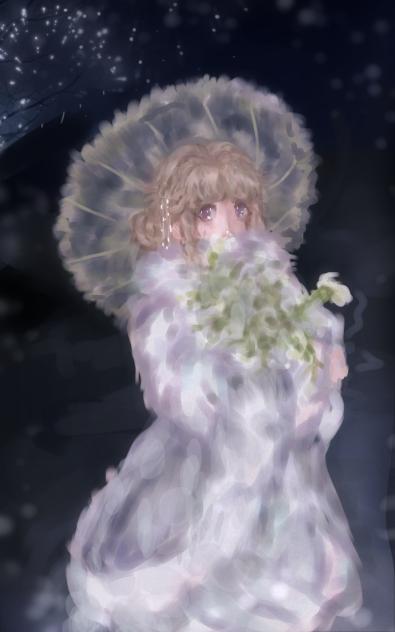 Snowy art study