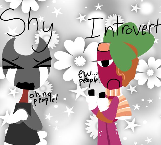Shy vs introvert