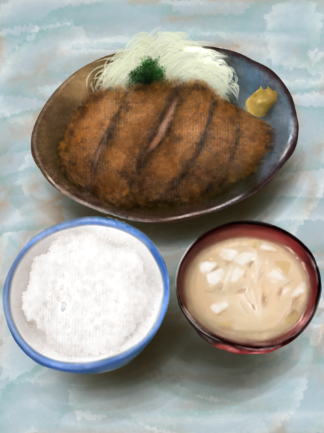 ロースカツ定食