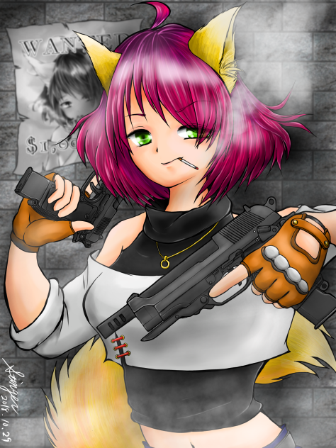 kemomimi twohand