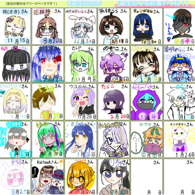 MY  birthday  is…