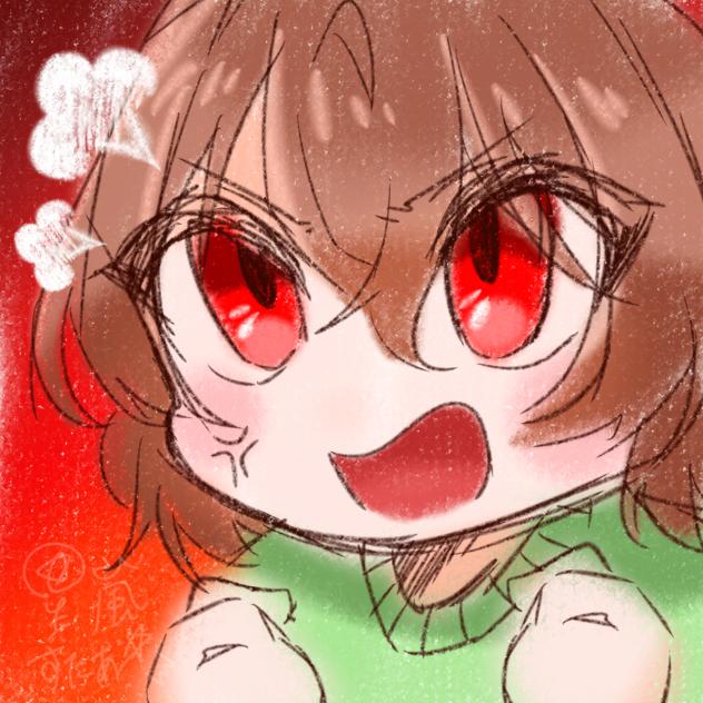 怒るキャラさん