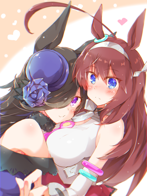 ライスちゃんとブルボンちゃん