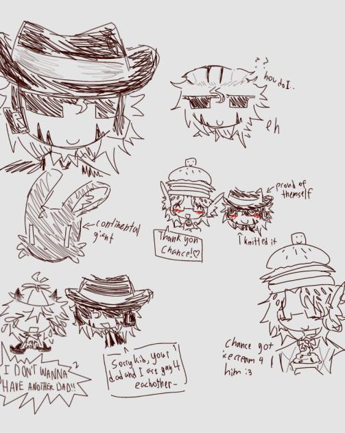 Zero chance doodles