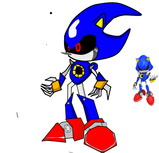 metal sonic sonic battle