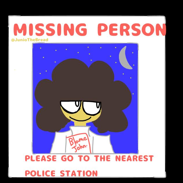 MISSING PERSON ALERT ⚠️