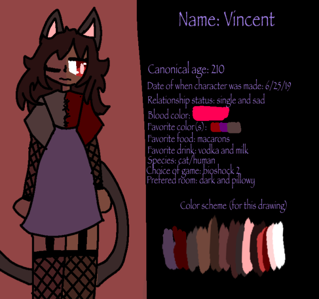 An old ref sheet - ibisPaint