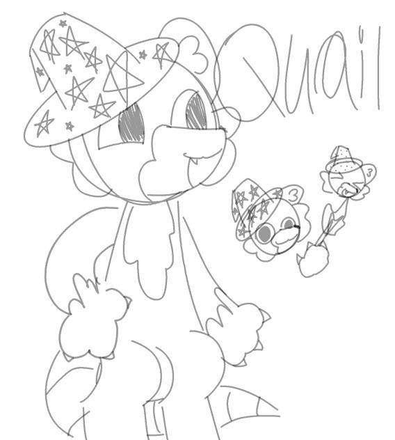 Sketch of my dnd character!!