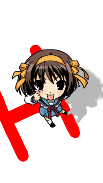 ハルヒ【塗ってみた】