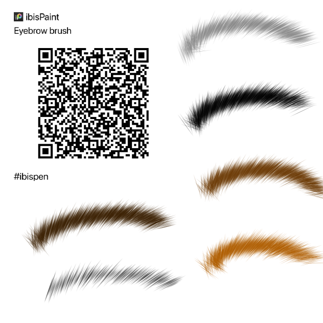 Eyebrow brush👁🧚🏻💕 ibisPaint