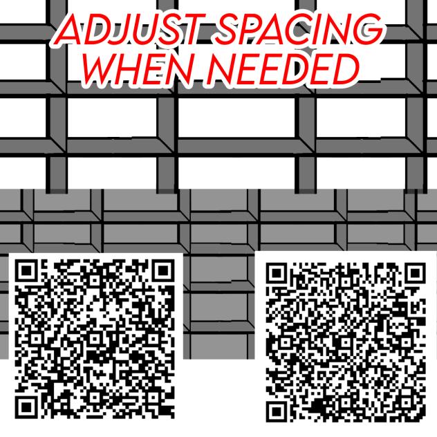 Shelves, they go infinitely