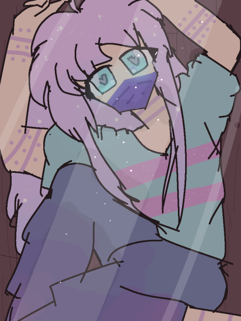 Girl in the box(art from the curiousity