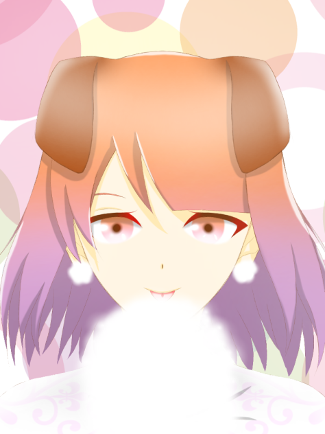 わたがし　描いてみた
