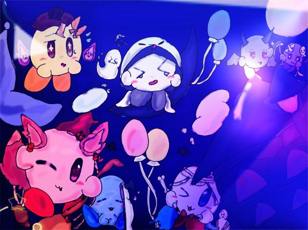 人外達の夜