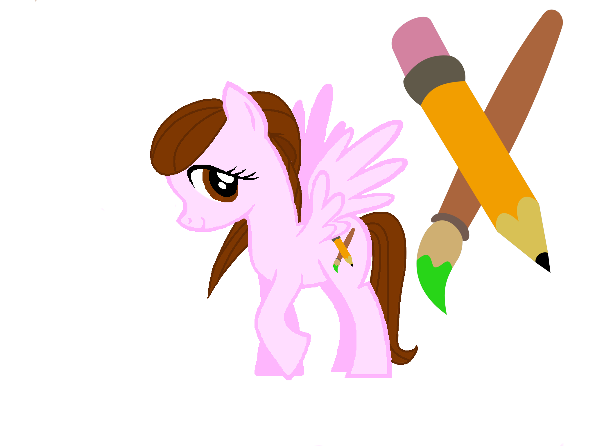 Alondra as a pony - ibisPaint