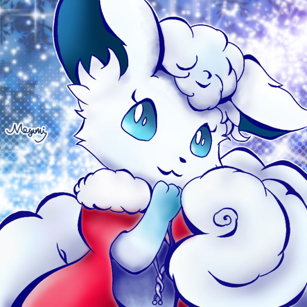 ポケモン ロコン Xmas of Vulpix