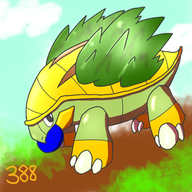 図鑑番号ランダムで絵を描いてみる34