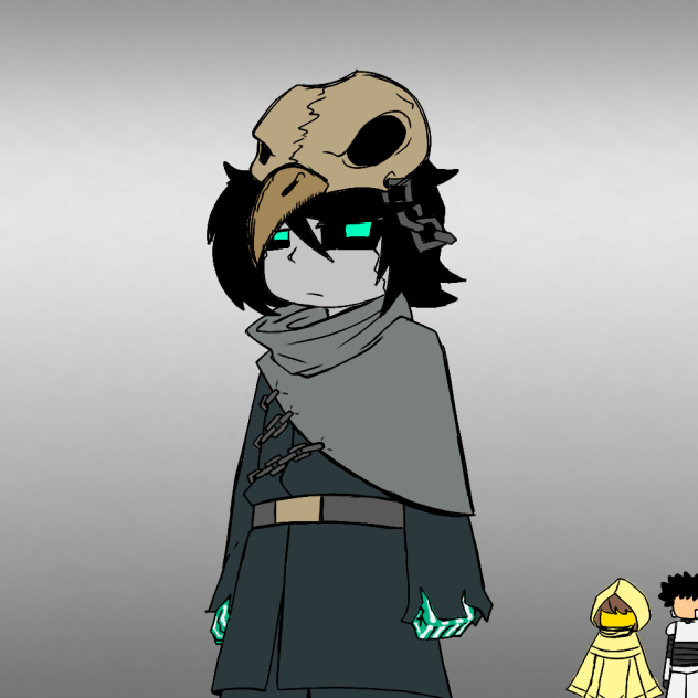 Undead necromancer OC named Sev 💀