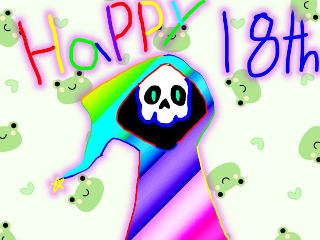 Today is my 18th birthday!