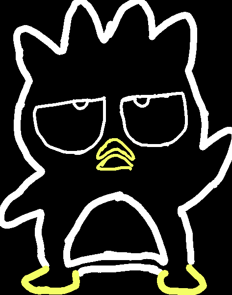 Badtz-maru outline