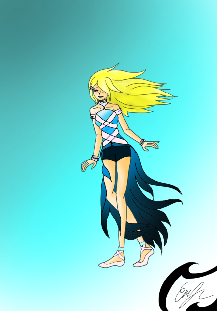 the wind and the waves - ibisPaint