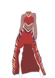 Classmate inspired prom dress - ibisPaint