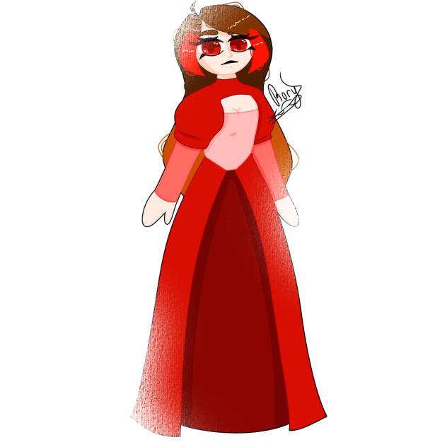 Carries New Dress