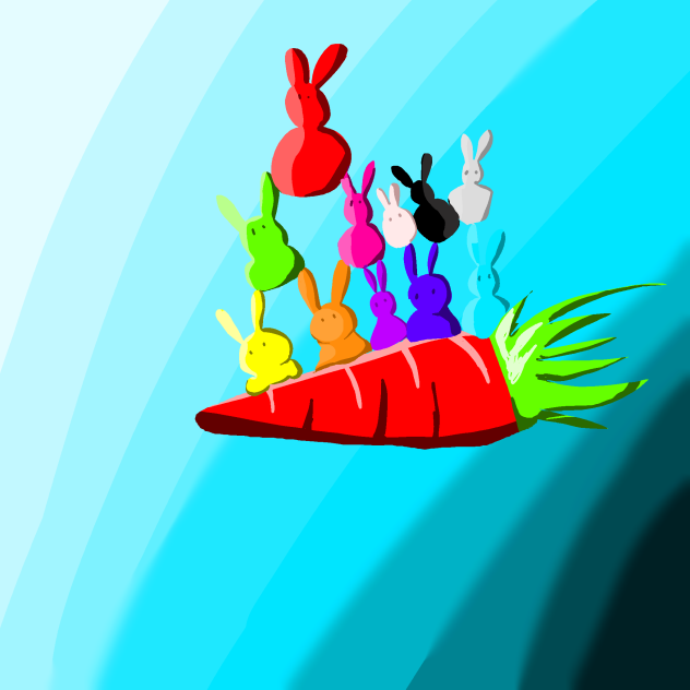 rabbit 🌈🐇🐇