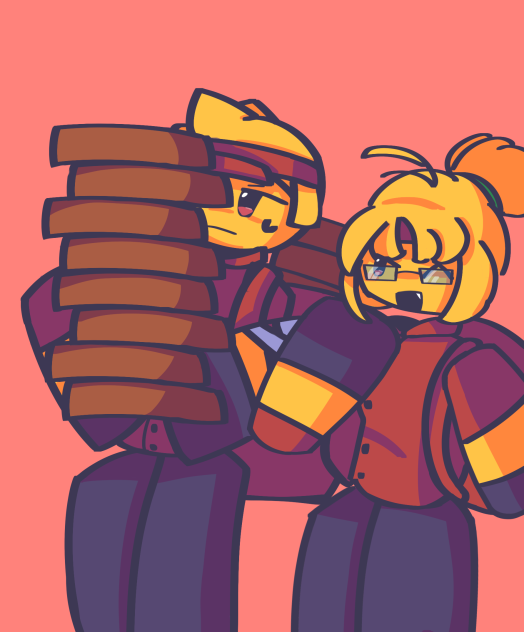 60-2024 pizza boy & pizza girl #^w^#