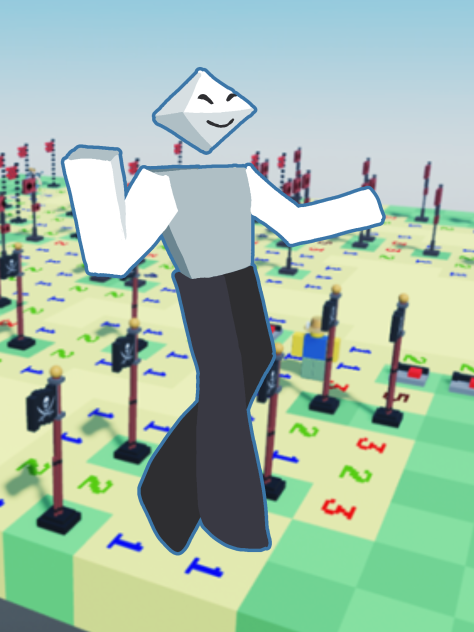 fanart for my fav minesweeper robloxian