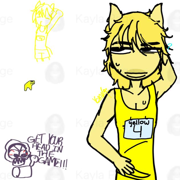 yellow my glorious king🤭