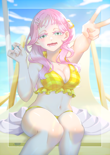 夏、海