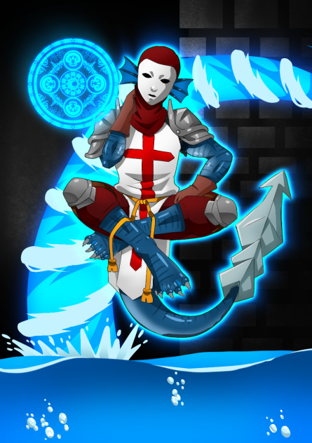 templario (hechizo de agua💧)