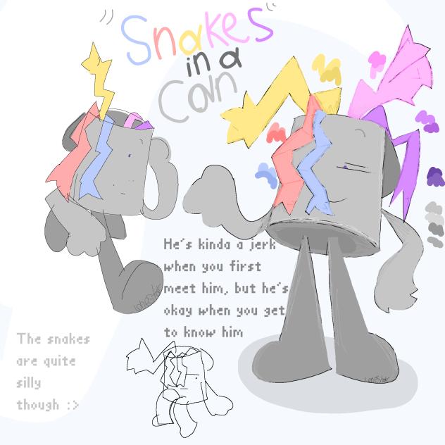 snakes in a can