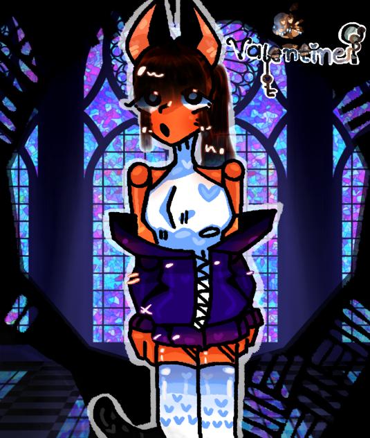 Random Catgirl 🖤💜💙🩵🤍