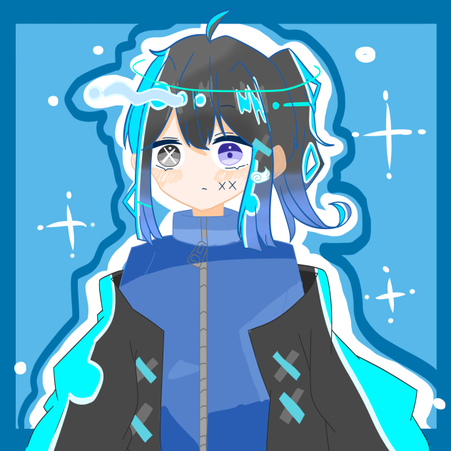 あすちゃん描いたよ！　　#蒼葉にプレゼント